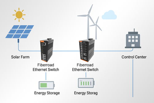光路科技工業交換機 以通信與自動控制技術研究，重新定義新能源電站的通信穩定性